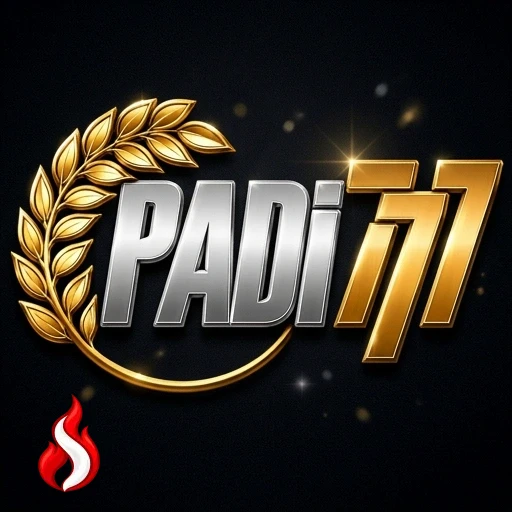 Logo resmi padi777 untuk kasino online